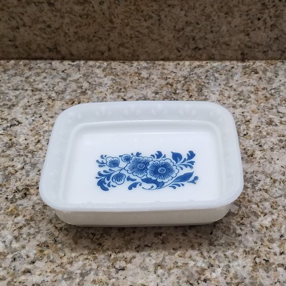 Avon Bath Vintage Avon Delft Blue Soap Bar Soap Dish Skin So Soft